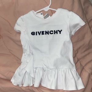 White givenchy baby dress 6 months worn once